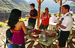Grand Canyon Grand Celebration Sunset Helicopter Landing Tour & Picnic tour